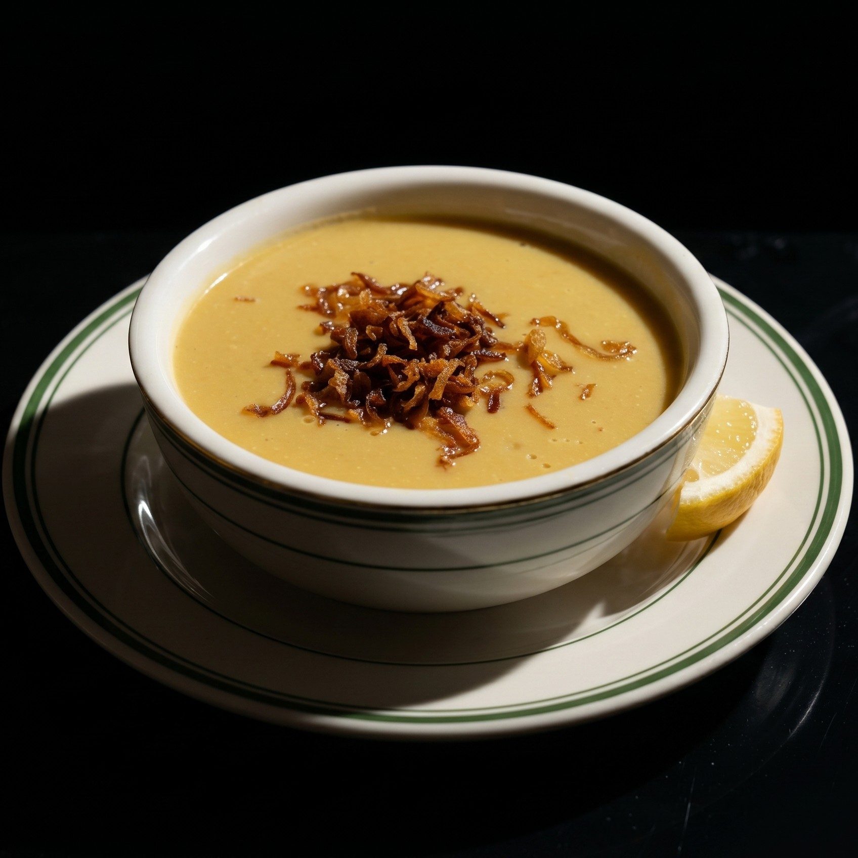 Lentil soup.
